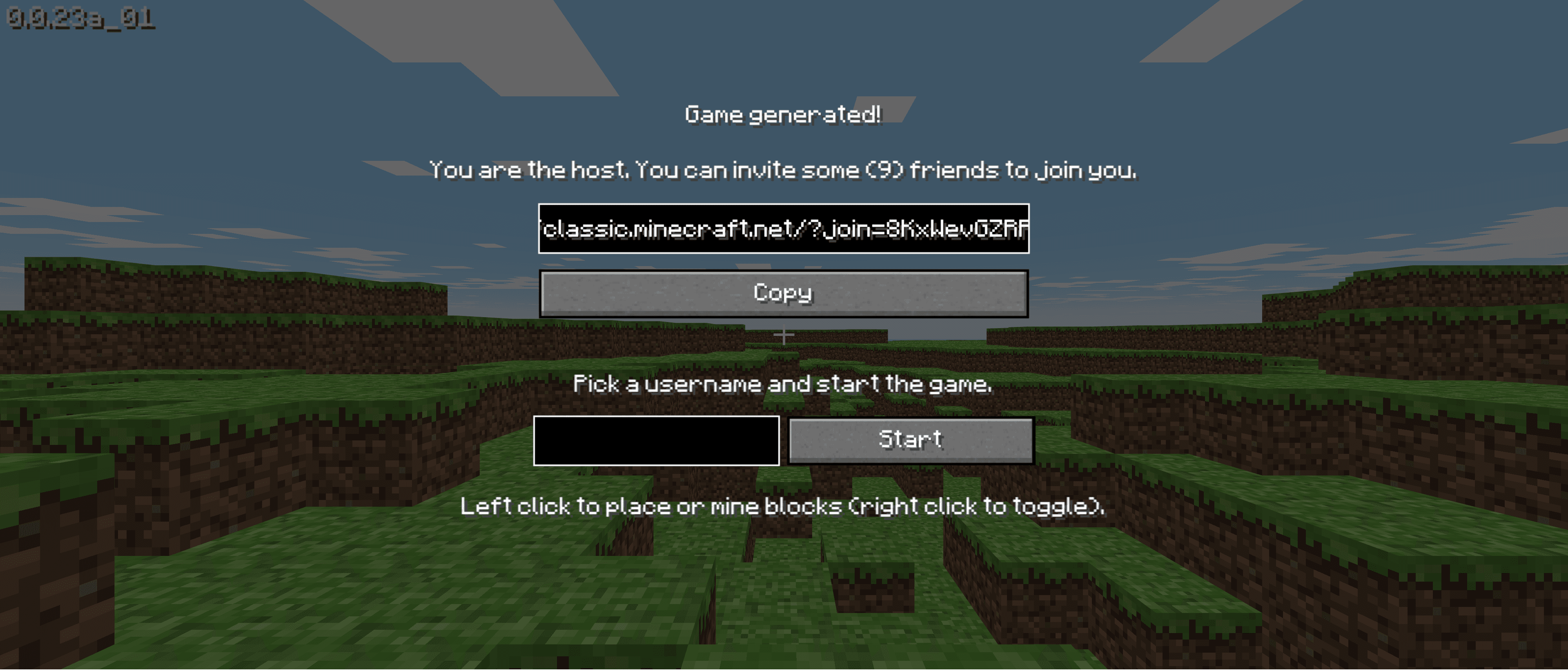 Minecraft Classic