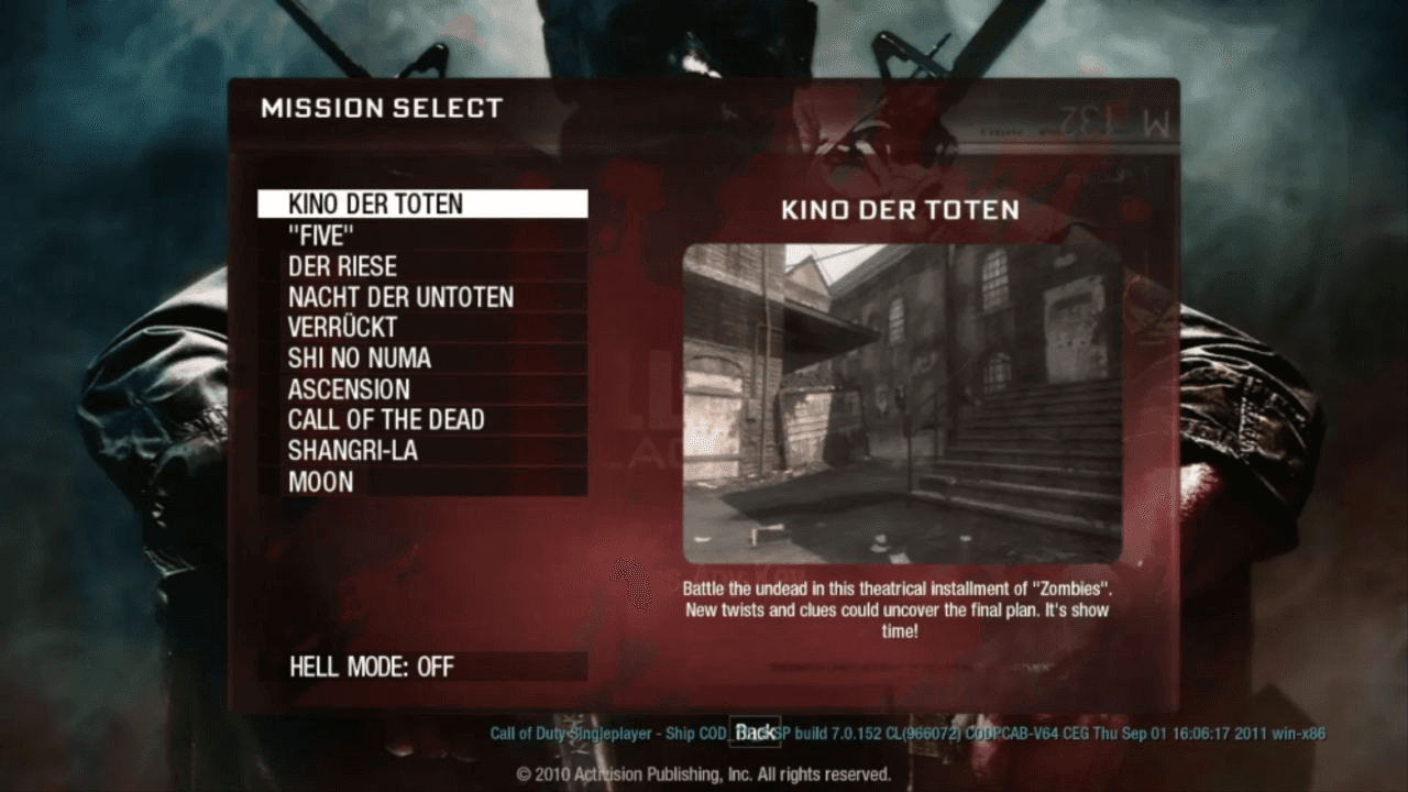 BO1 Zombies