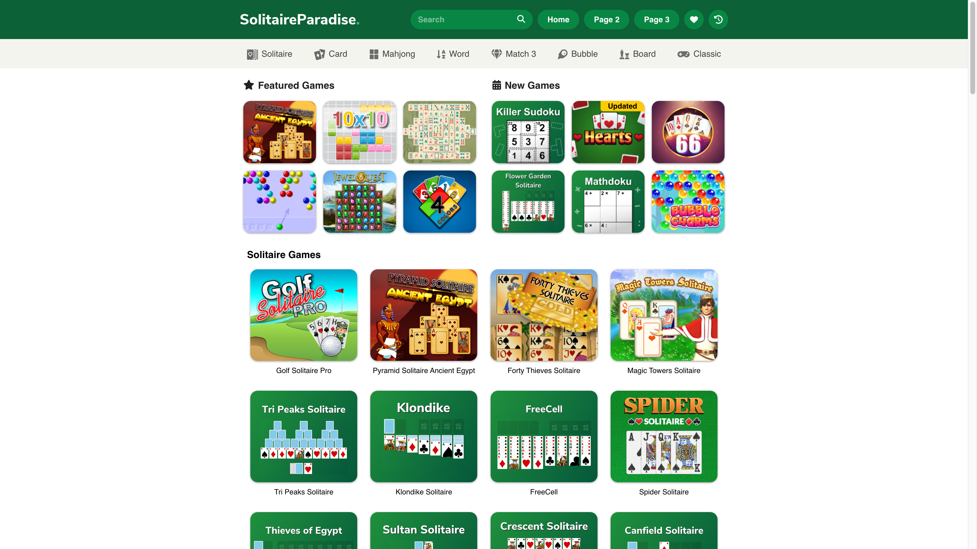 Solitaire Paradise